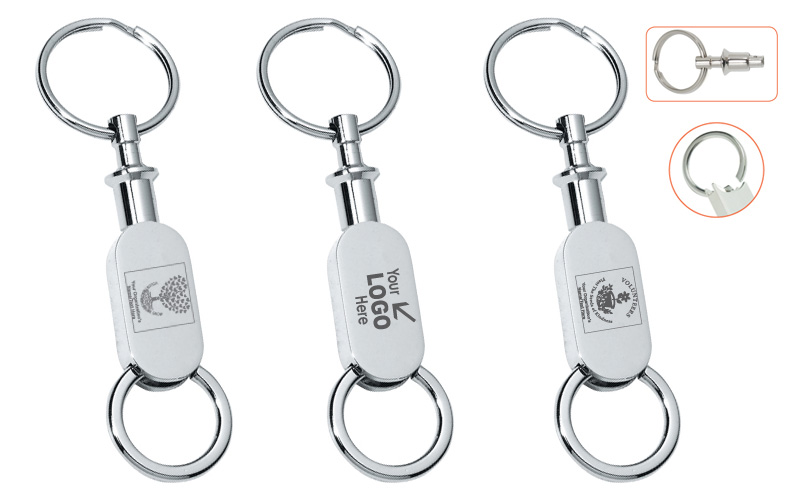 Laser Engraved Pull Apart-Metal Valet Keyholder Laser Engraved Pull Apart-Metal Valet Keyholder